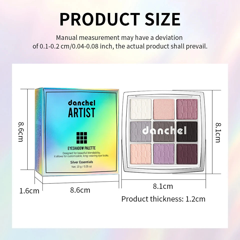 Eyeshadow Palette Professional Matte and Shimmer Eye Makeup Kit