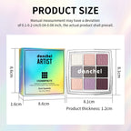 9 Color Eyeshadow Palette Matte Shimmer Makeup Powder Set