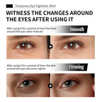 Temporary Eye Tightener Cream and Anti Aging Eye Serum