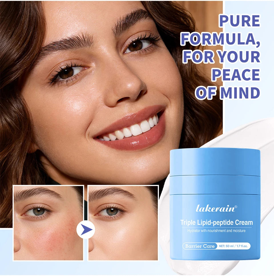 Triple Lipid Peptide Cream Moisturizing Face Moisturizer