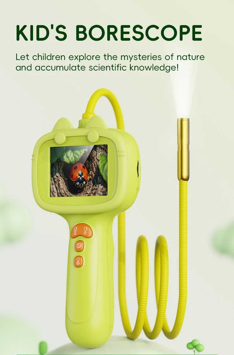 Kids Borescope Camera Educational Science Inspection Snake Scope