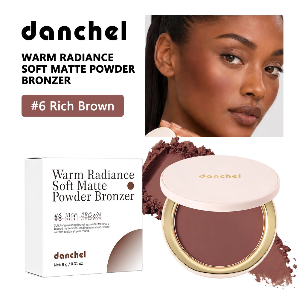Pressed Bronzer Powder Matte Contouring Makeup - 19