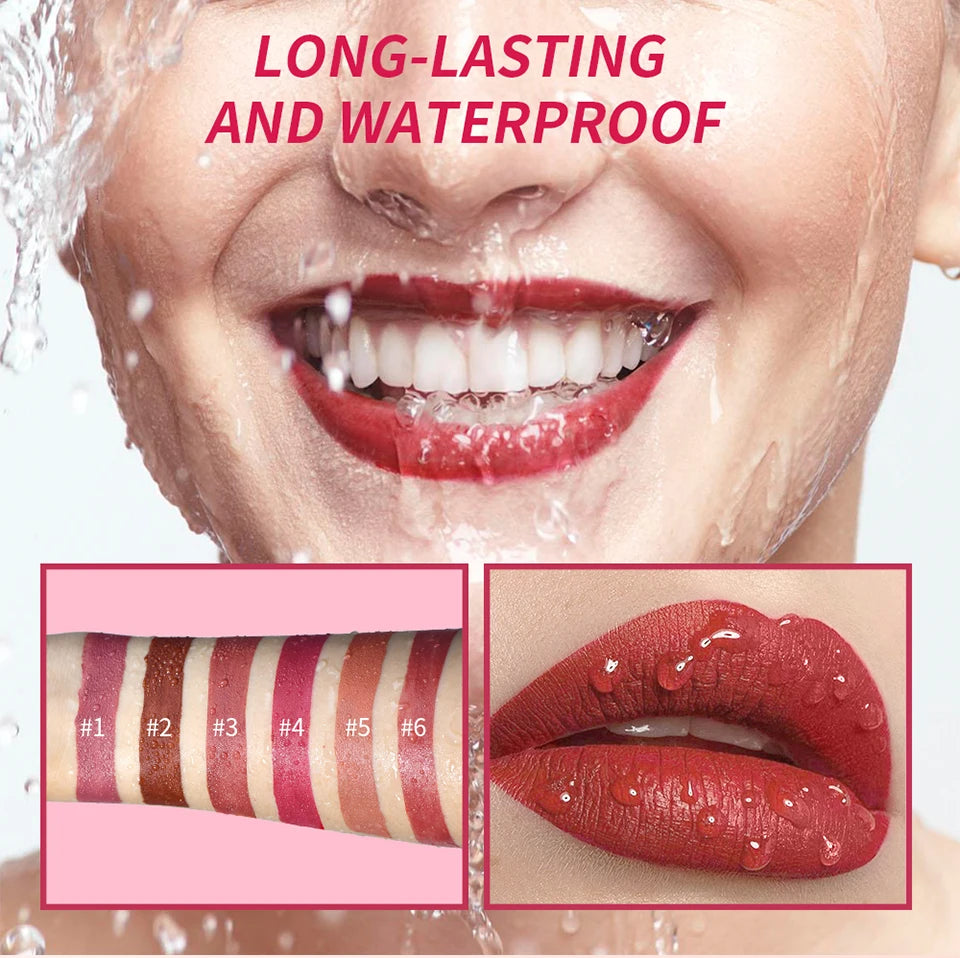 Matte Lip Tint Long Lasting Waterproof Liquid Lipstick