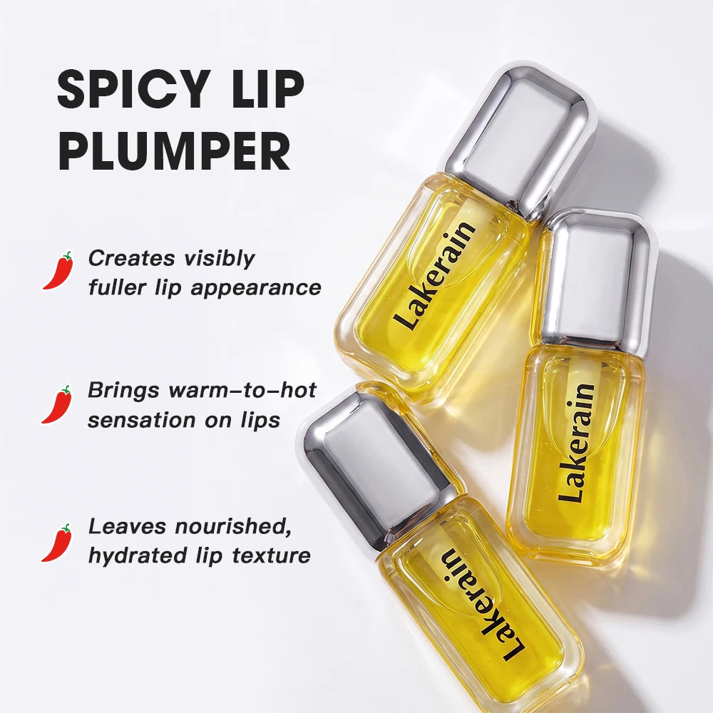 Spicy Lip Plumper Gloss Instant Volumizing Lip Enhancer Serum