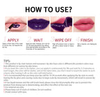 Peel Off Lip Stain Long Lasting Waterproof Lip Tint Gloss