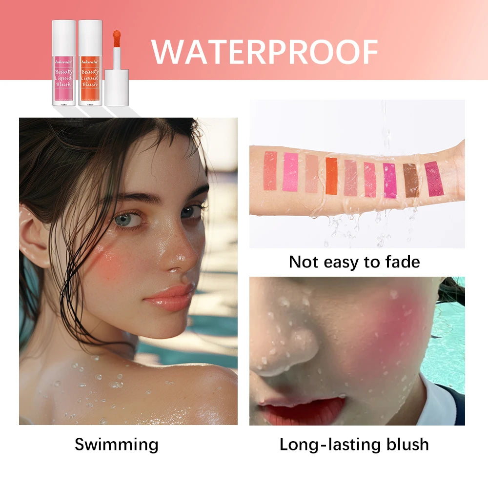 Liquid Blush Makeup Face Cheek Tint - 4