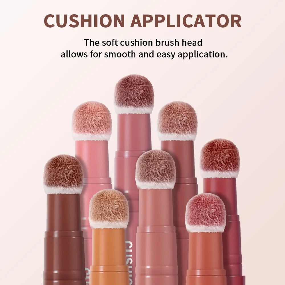 2 in 1 Lip Powder Cream and Cheek Blush Tint Waterproof Makeup
