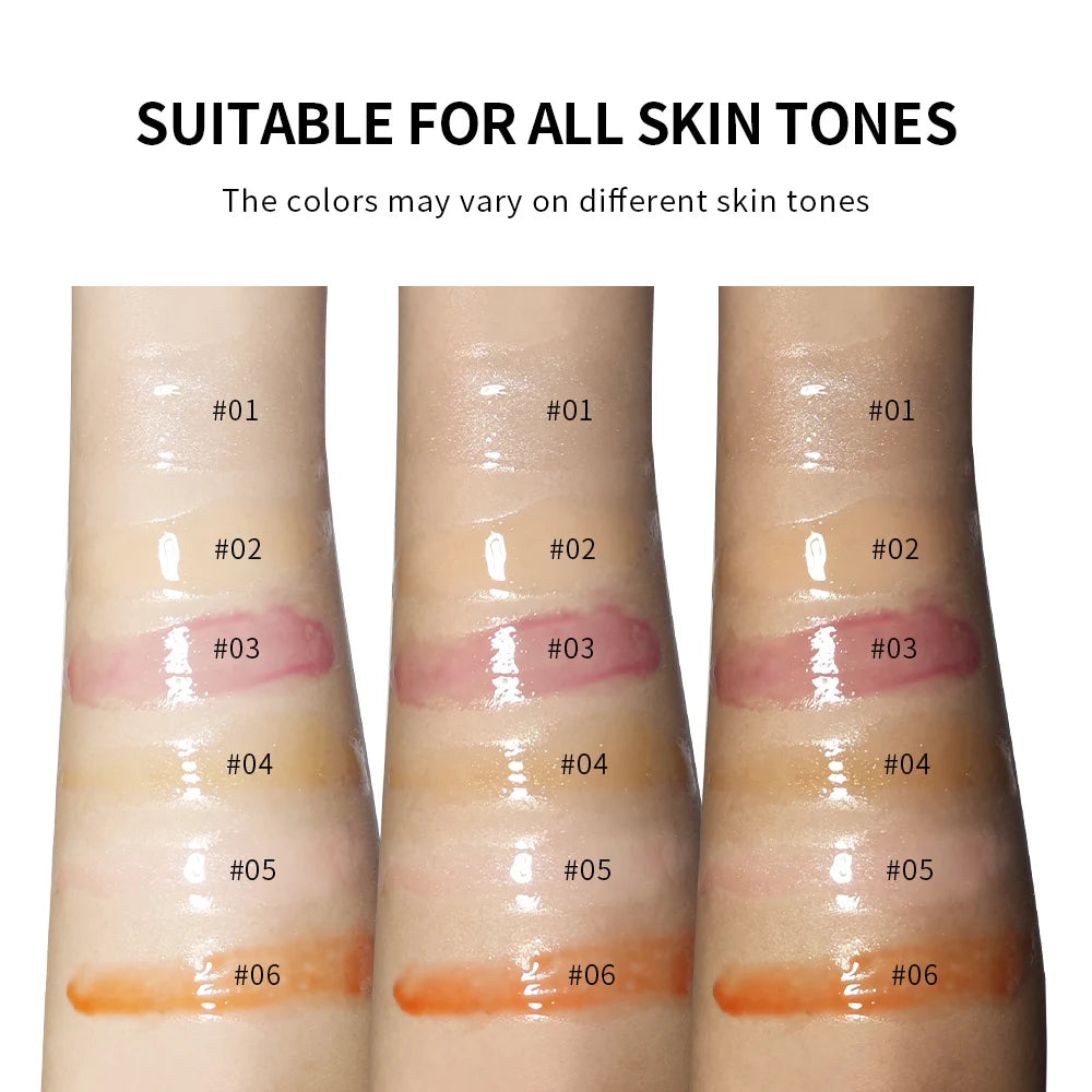 Honey Infused Lip Oil Hydrating Gloss and Moisturizing Lip Tint - 6