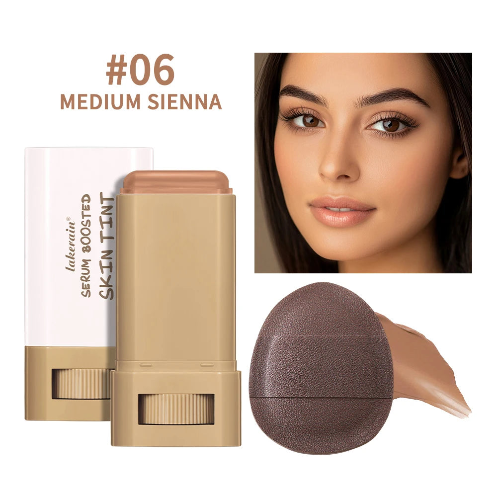 Skin Tint Stick Serum Foundation Natural Coverage Face Makeup - 25