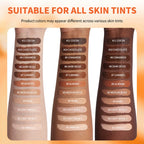 Liquid Foundation and Concealer Buildable Velvet Matte Face Makeup