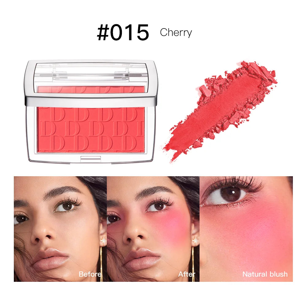 Embossed Blush Palette Matte Face Powder Blusher - 21
