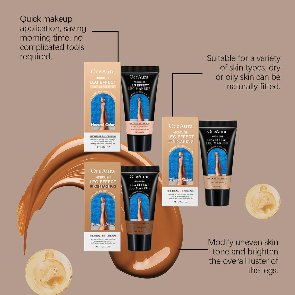 Waterproof Leg Makeup Concealer and Body Foundation Cream