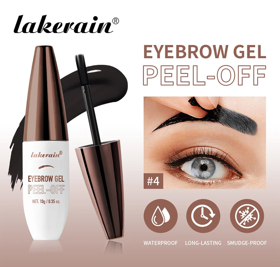 Peel Off Eyebrow Gel Waterproof Brow Tint Tattoo Cream