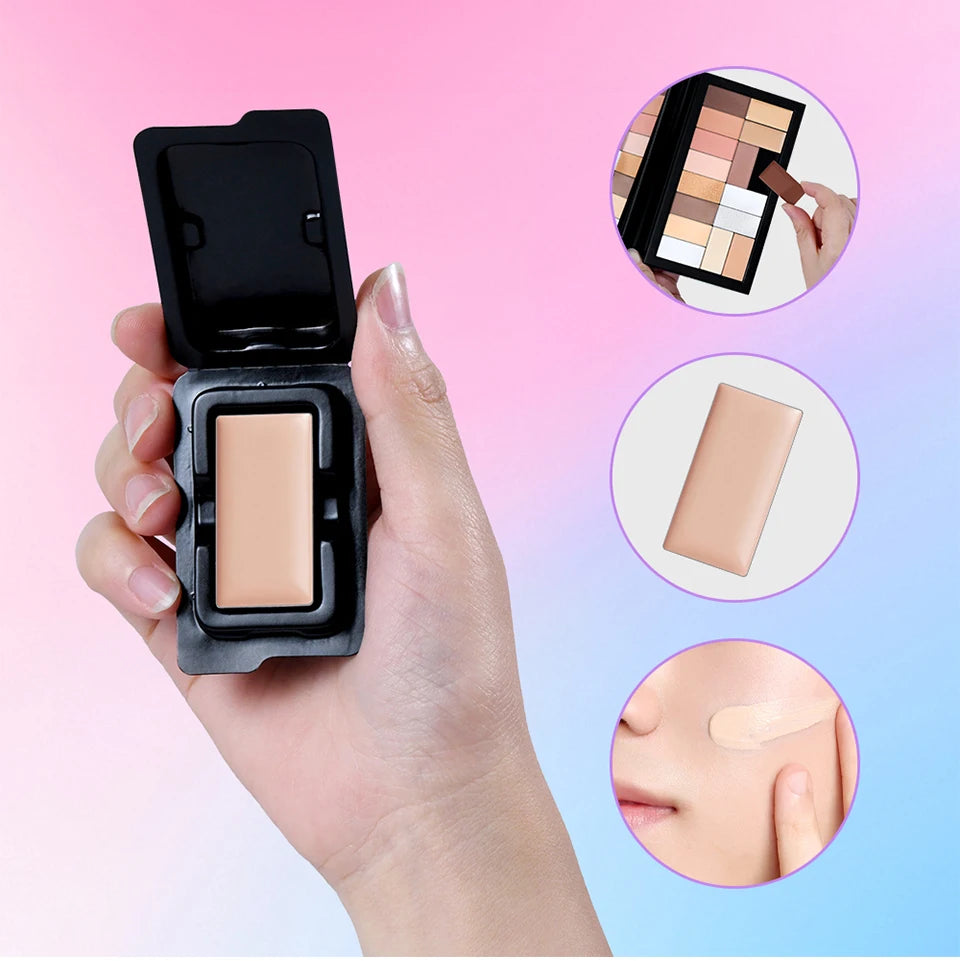 Magnetic Makeup Palette Eyeshadow and Contour Beauty Kit