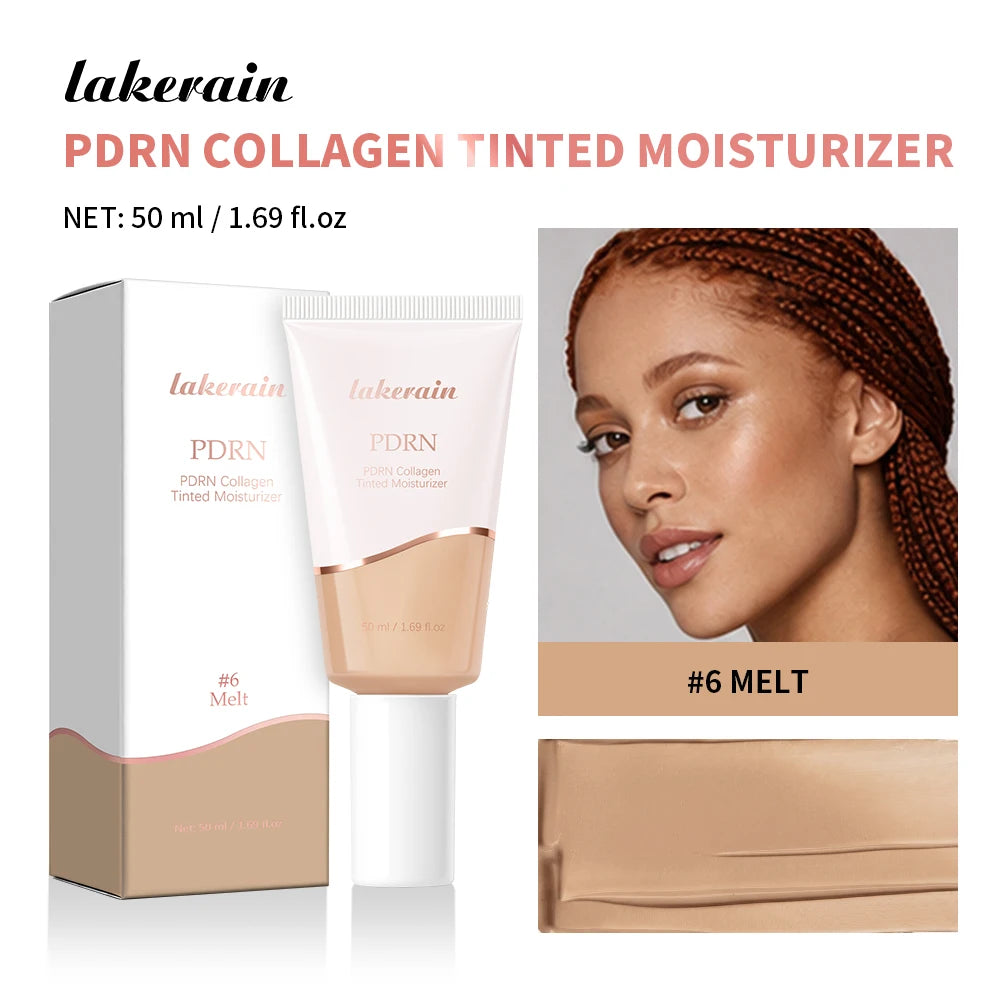 PDRN Collagen Tinted Moisturizer Radiant Glow Skin Tint Foundation - 22
