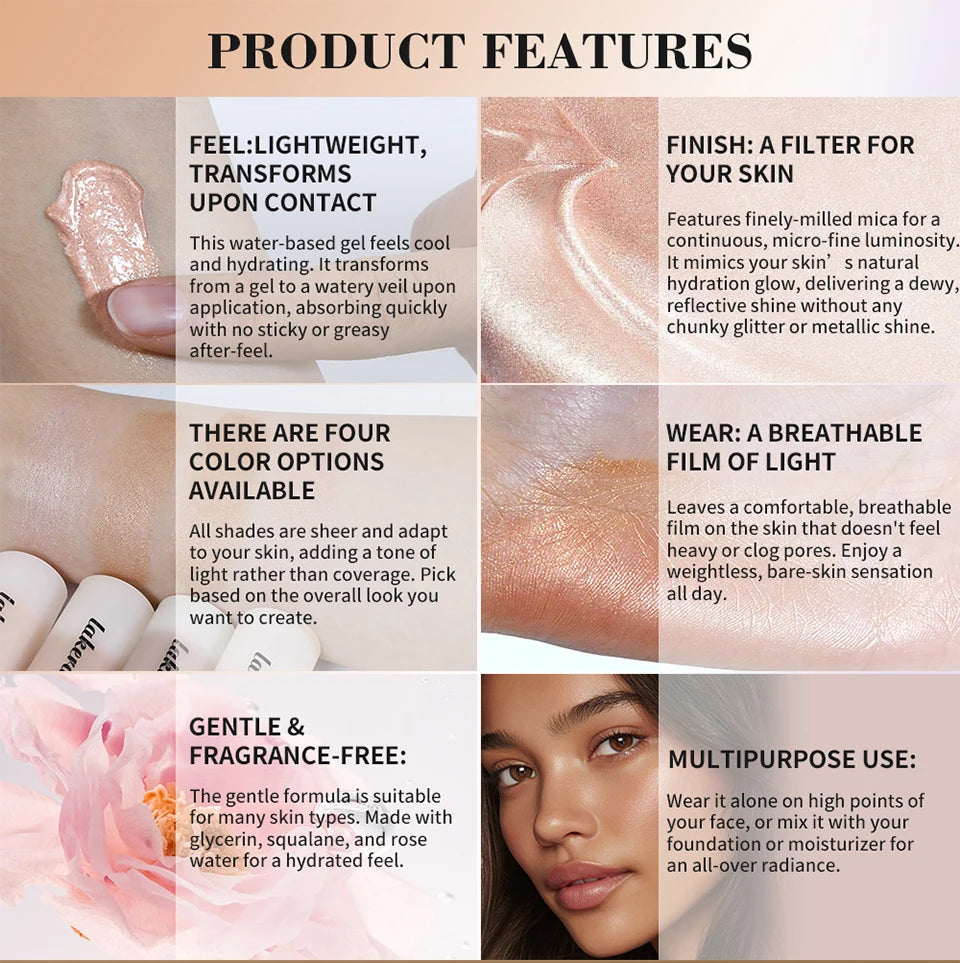 Luminous Face Primer and Highlighter Dewy Skin Illuminator