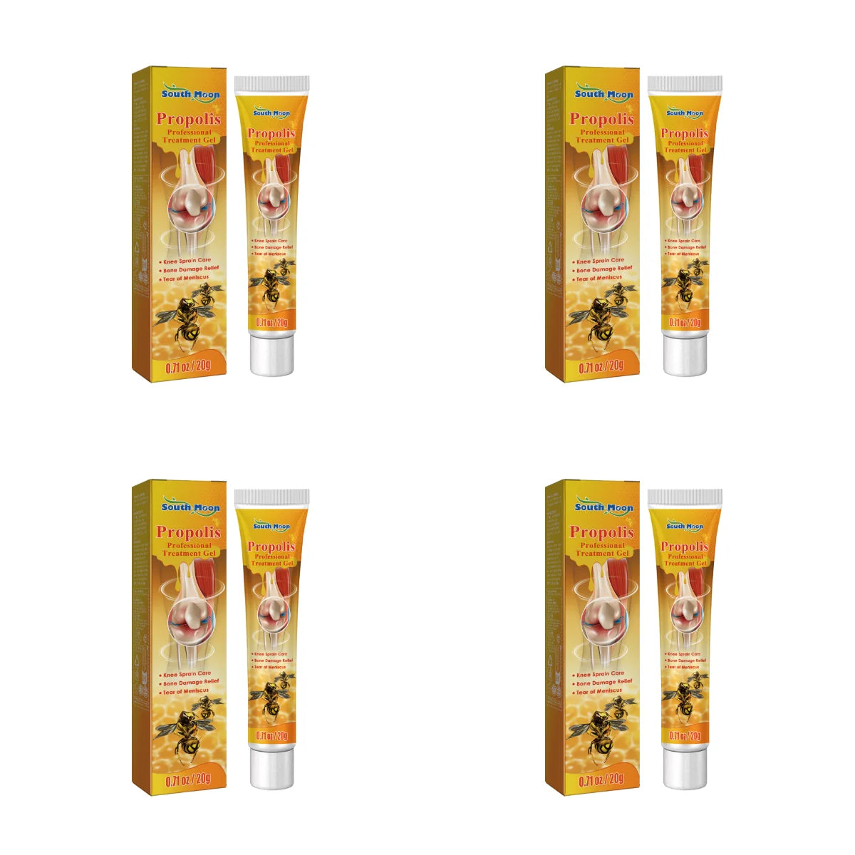 Propolis Joint Care Gel Soothing Massage Cream for Muscle Relief - 15