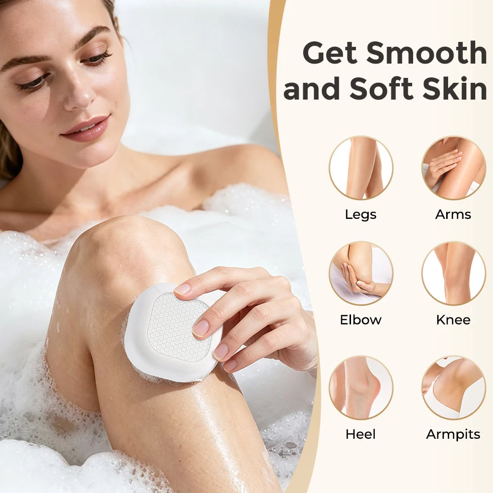 Nano Glass Hair Remover and Crystal Epilator for Painless Exfoliation