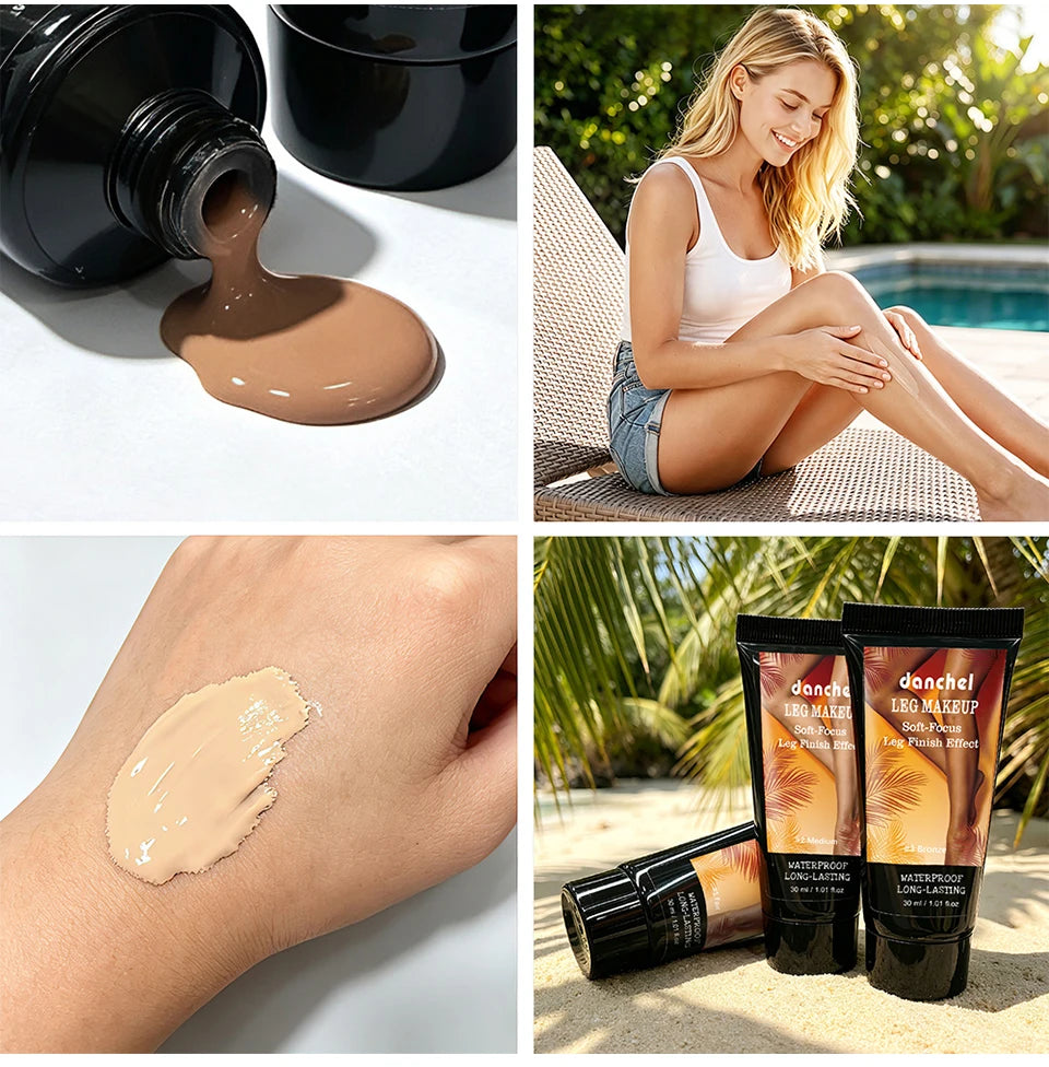 Leg Makeup Body Foundation and Waterproof Skin Concealer