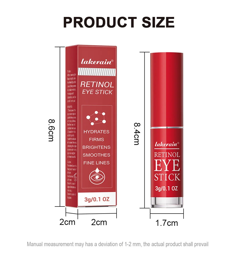 Retinol Eye Stick Anti Aging Firming Eye Cream for Dark Circles