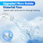 Portable Water Flosser Oral Irrigator Rechargeable Teeth Cleaner