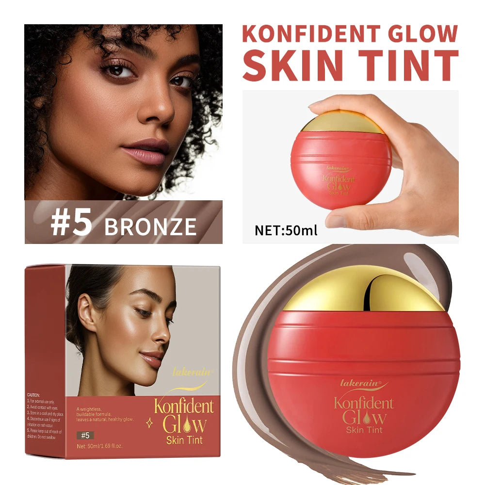 Glow Skin Tint Foundation Liquid Makeup Base - 24