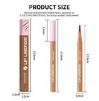 Waterproof Lip Liner Pencil Felt Tip Lip Stain Pen