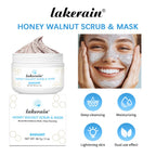 Honey Walnut Facial Scrub and Exfoliating Mask