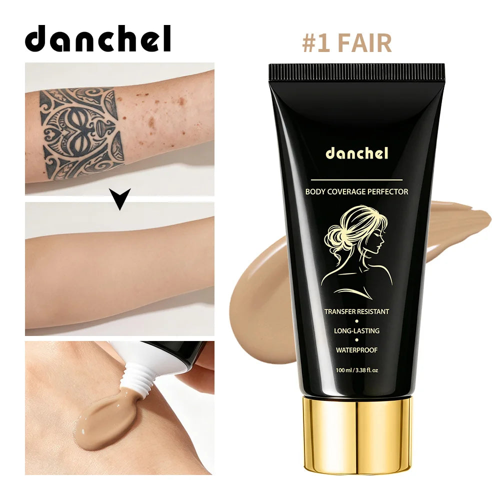 Waterproof Body Concealer and Tattoo Cover Up Foundation Cream