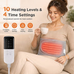Electric Heating Pad with Hand Pockets Waist Heated Wrap