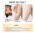 Leg Makeup Body Foundation and Waterproof Skin Concealer