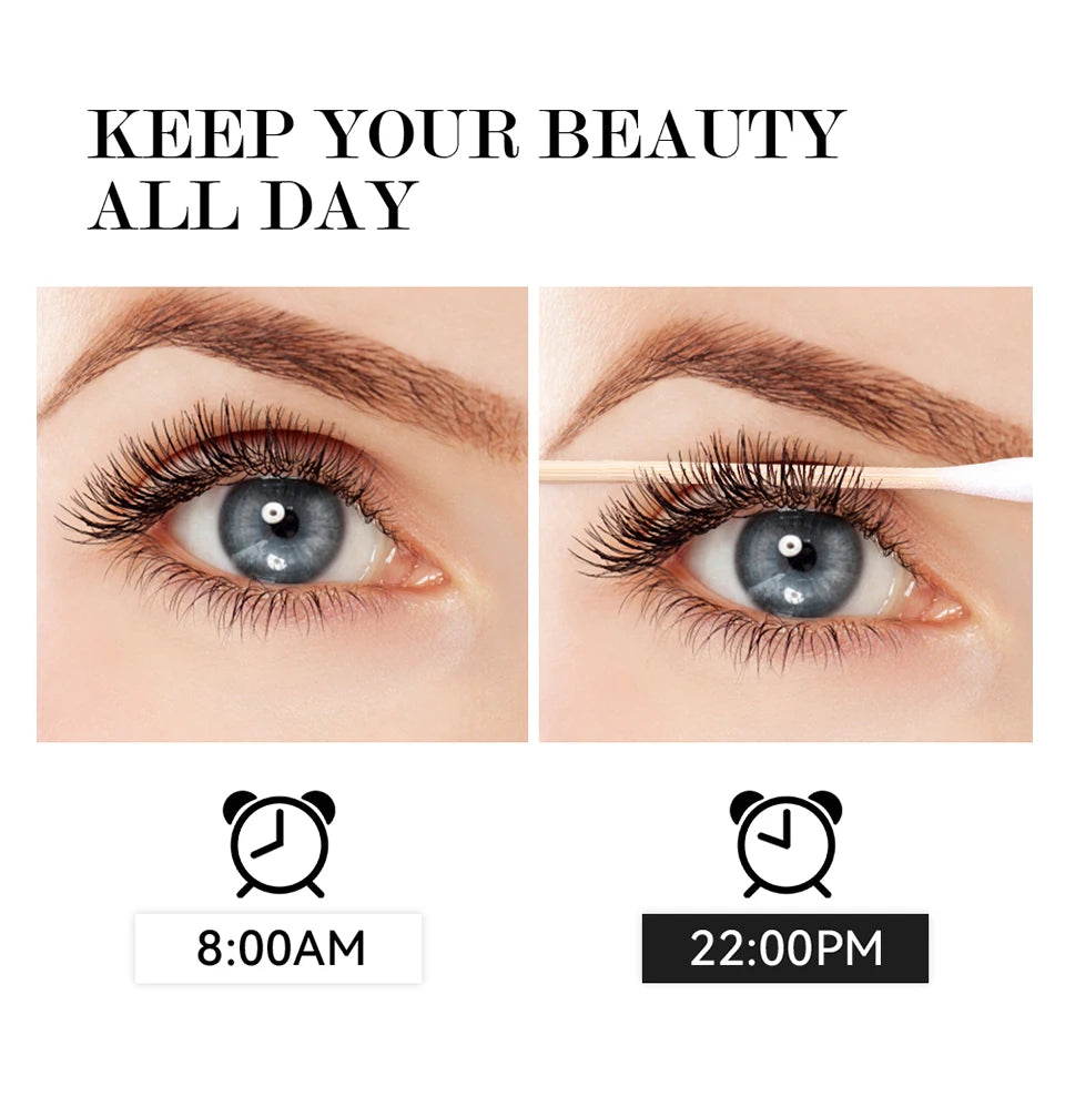 Waterproof Lengthening Mascara Volumizing Eyelash Extension Makeup