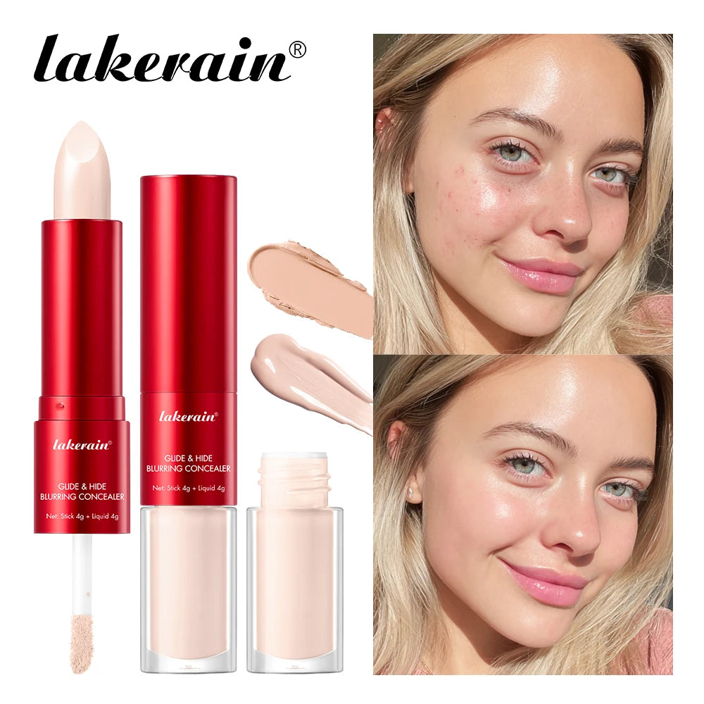 2 in 1 Blurring Concealer and Full Coverage Foundation Makeup - 2