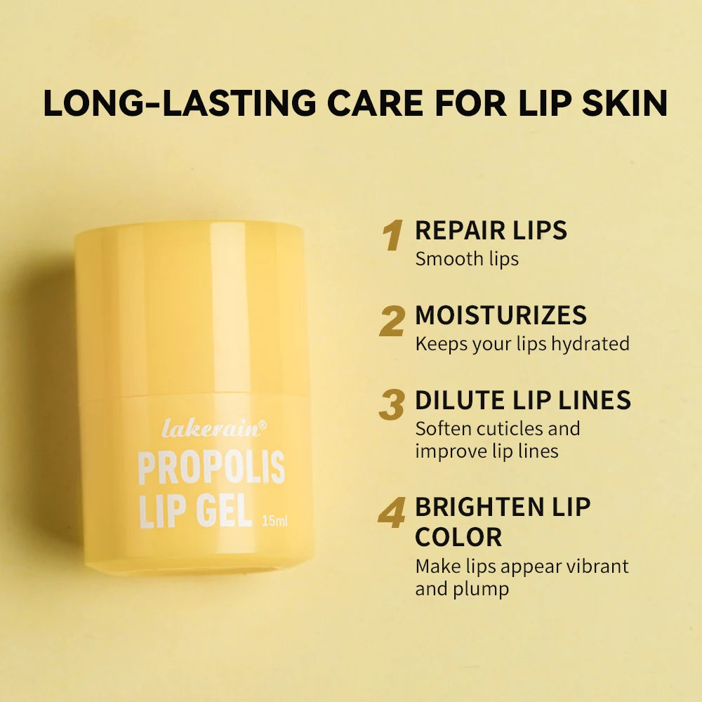 Propolis Lip Gel Hydrating Overnight Lip Mask and Balm - 4