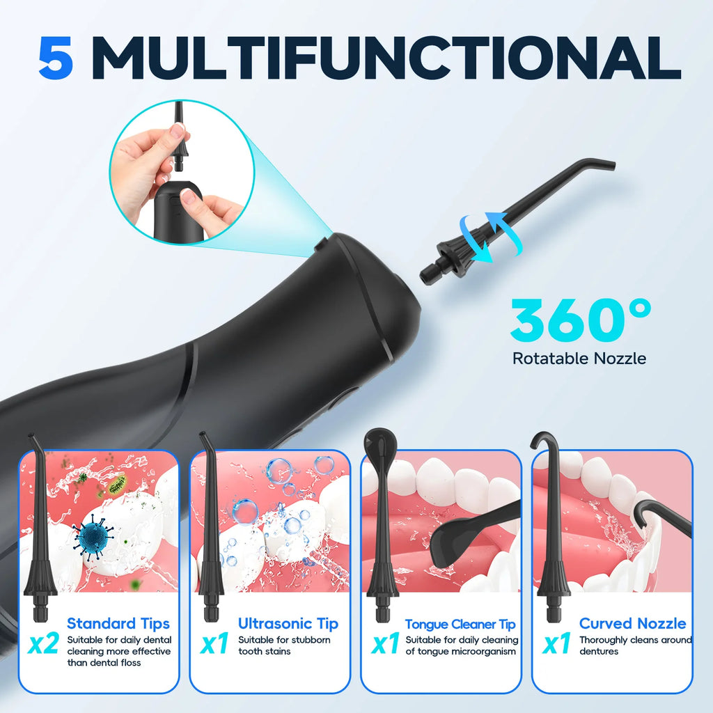 Electric Oral Irrigator and Portable Water Flosser