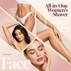 Electric Bikini Trimmer and Lady Shaver Painless Hair Remover