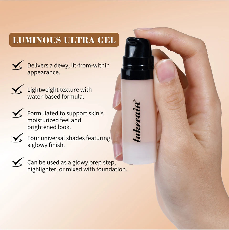 Luminous Face Primer and Highlighter Dewy Skin Illuminator - 9