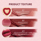 Strawberry Lip Mud Matte Lip Cream Long Lasting Velvet Lipstick