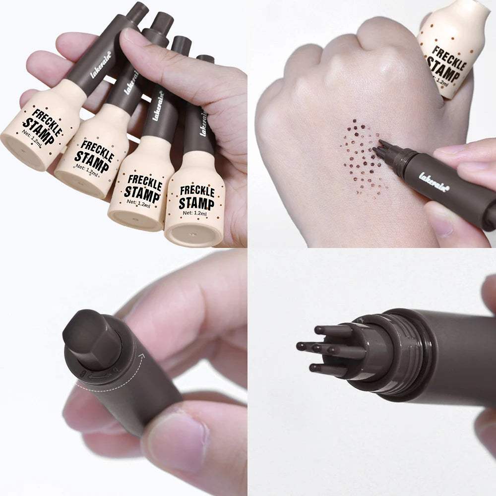 Freckle Stamp Makeup Pen Fake Freckle Marker for Natural Look