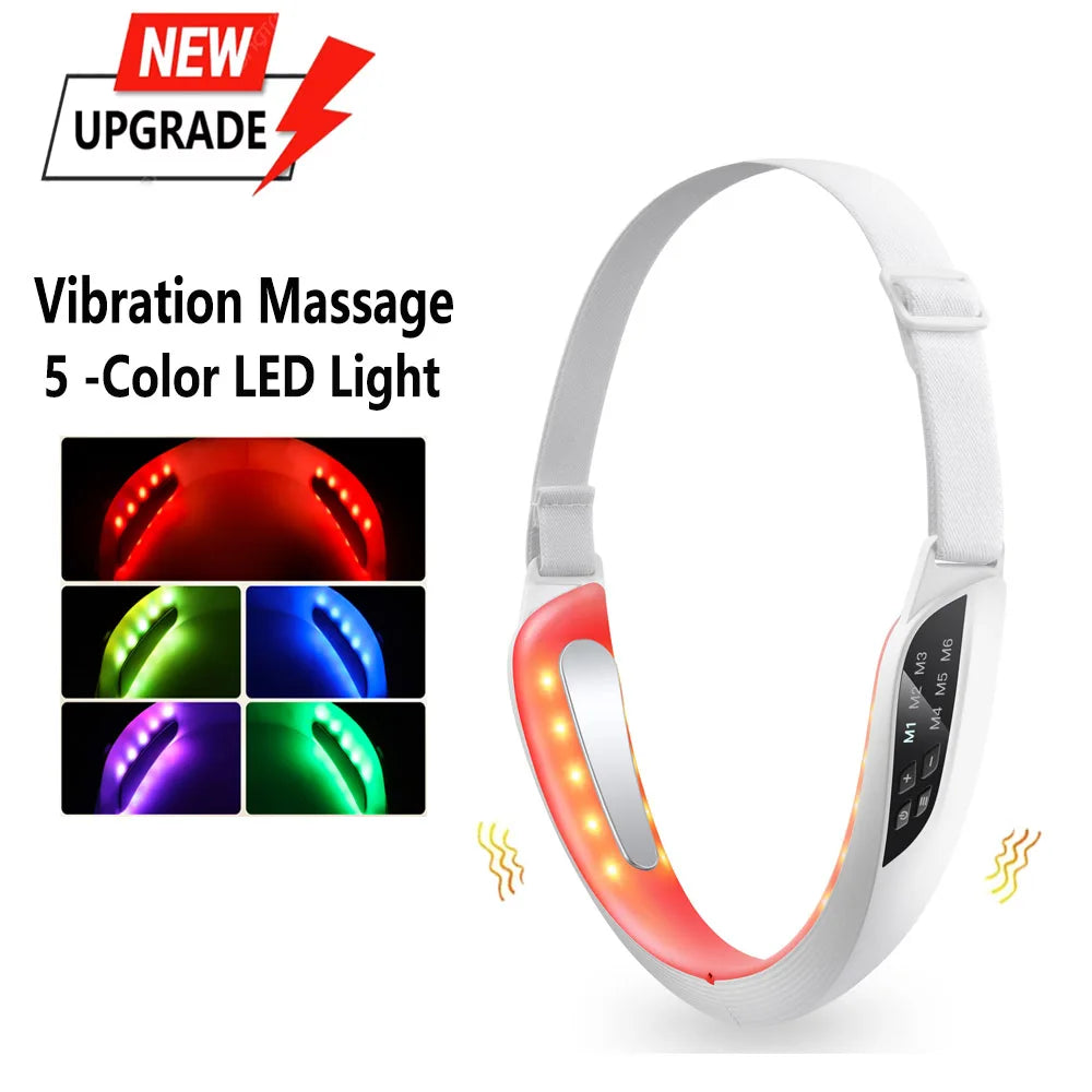 Electric V Face Lift Device EMS Facial Slimming Massager - 19