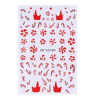 Christmas Nail Stickers Winter Nail Art Decals