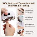Electric Nail Clipper and Automatic Nail Trimmer for Home Grooming
