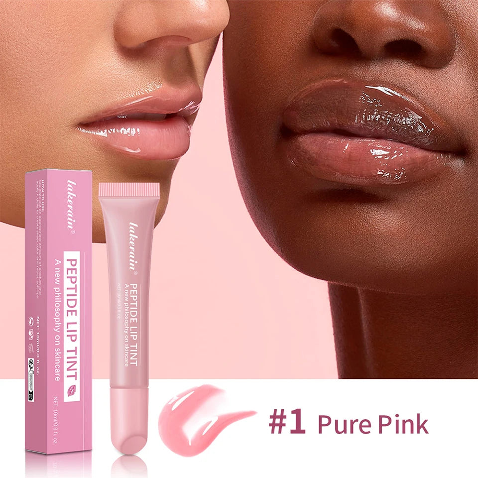 Peptide Lip Tint Moisturizing Lip Gloss Hydrating Tinted Balm
