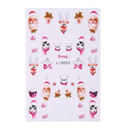 Christmas Nail Stickers Winter Nail Art Decals