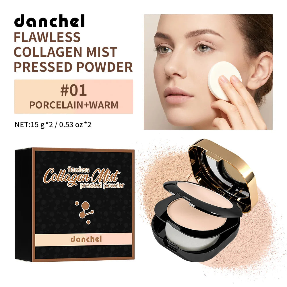 Pressed Powder Oil Control Face Setting Powder - 20