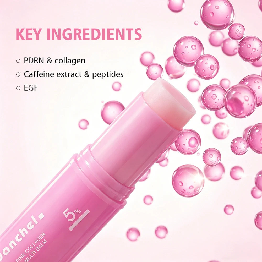 PDRN Pink Peptide Serum and Collagen Balm Set Facial Skin Care