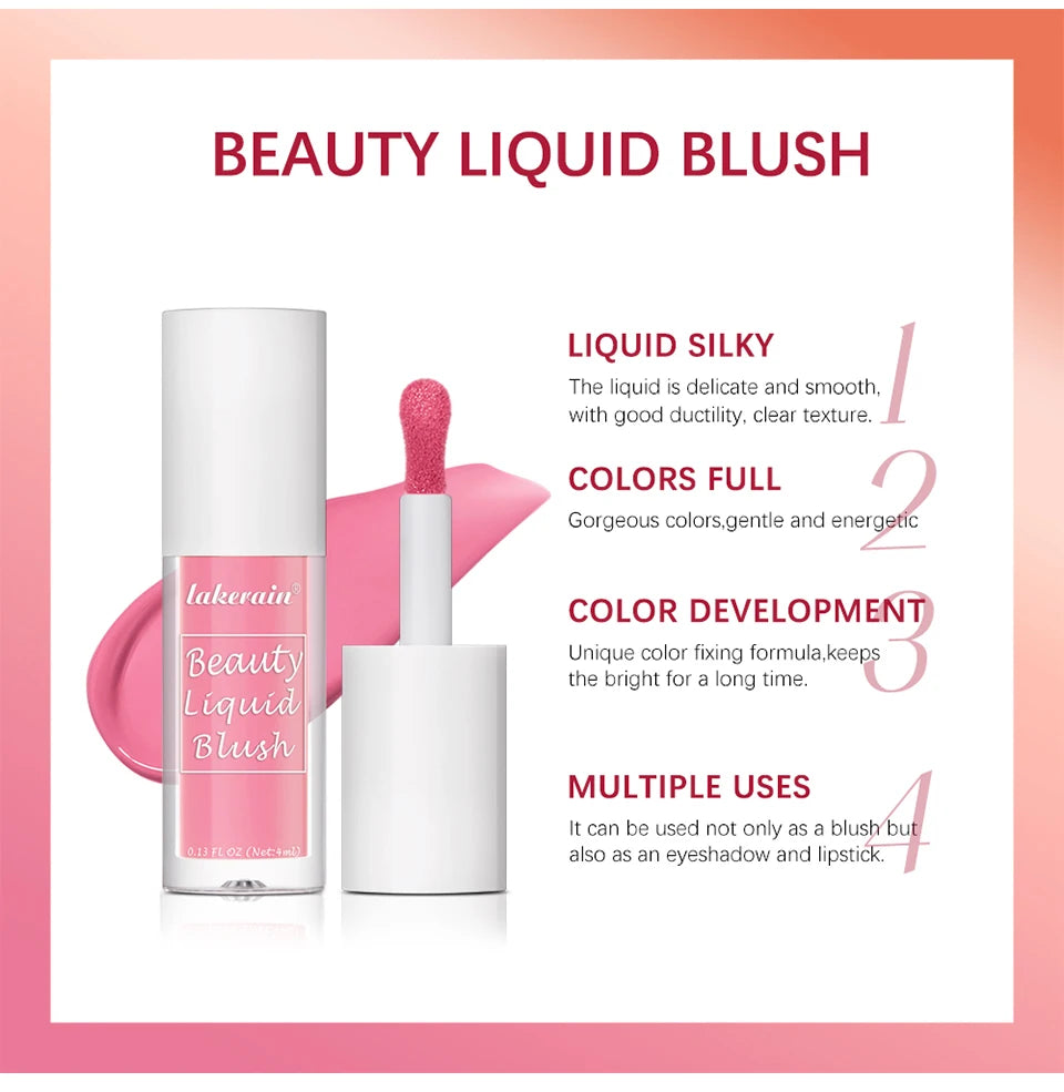 Liquid Blush Makeup Face Cheek Tint - 10