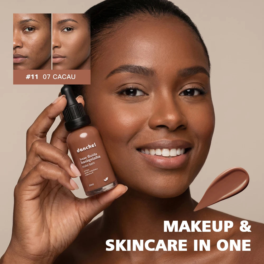 Basic Liquid Foundation Matte Face Makeup Base - 10