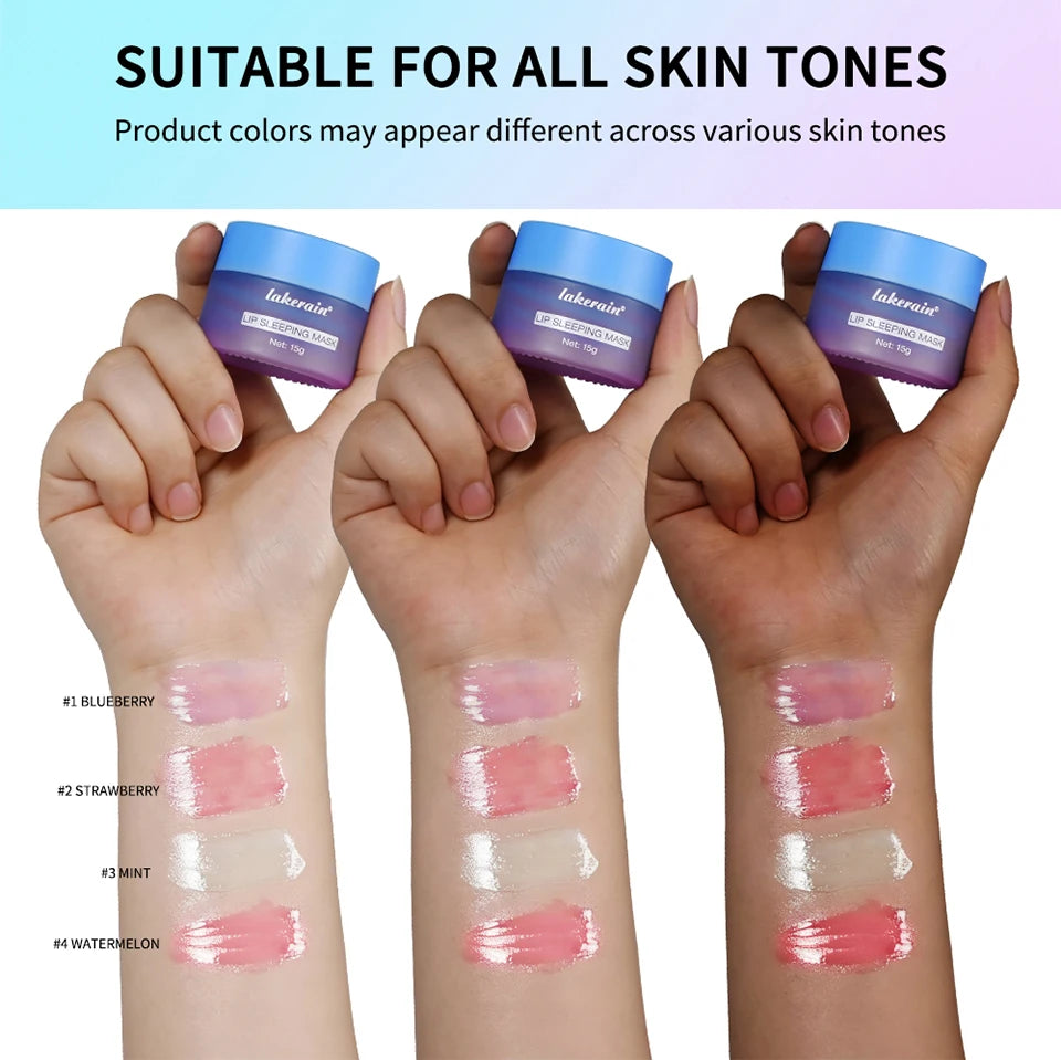 Lip Sleeping Mask Moisturizing Overnight Lip Balm Treatment