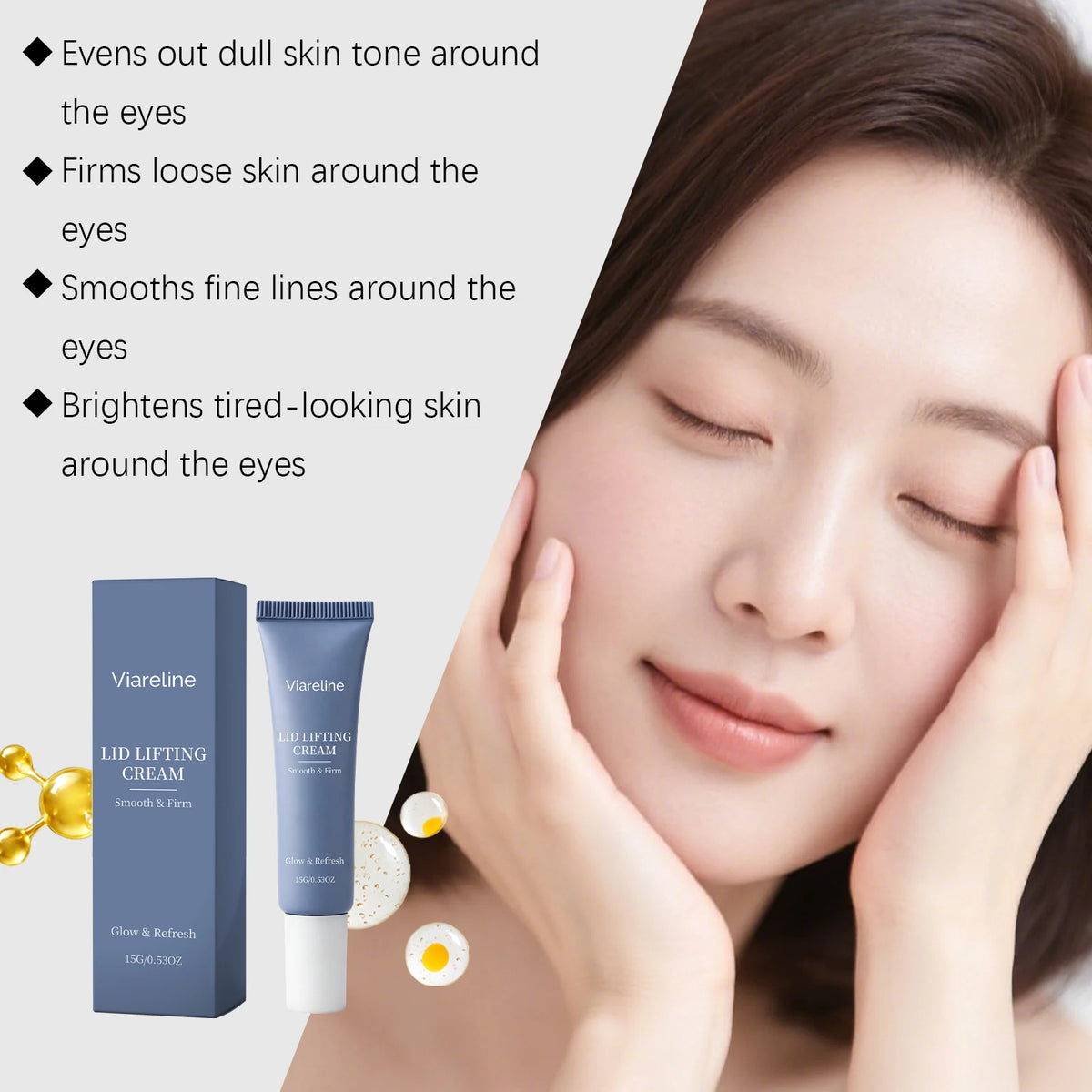 Firming Eye Cream for Dark Circles and Eye Contour Brightening Cream